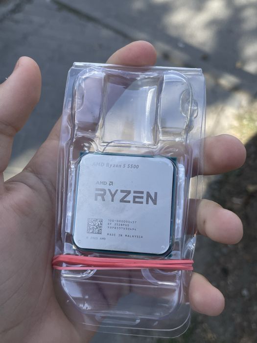 Новий процессор ryzen 5 5500 запакований