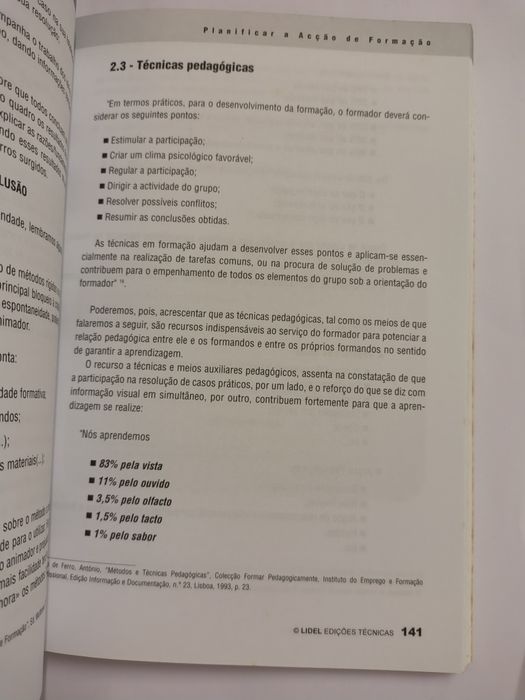 Formação Pedagógica de Formadores, de Luís Ferrão