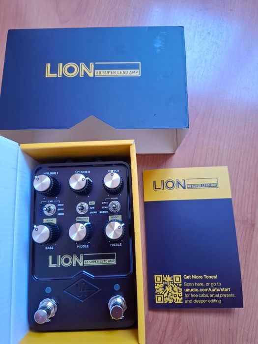 Universal Audio UAFX Lion 68 Super Lead Amp