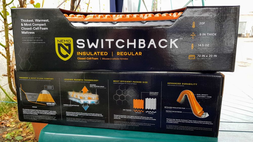 Коврик Nemo Switchback Ultralight