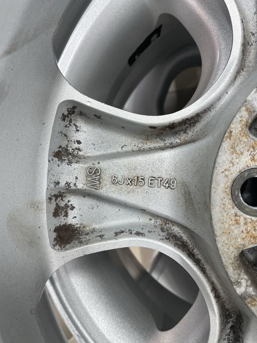 Легкосплавні Диски титани R15 5/110 Opel