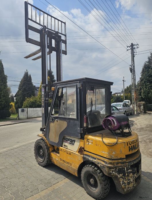 Wózek widłowy EAGLE HALLA Nissan HDF30 3300mm 3t LPG 3 sekcje Transport