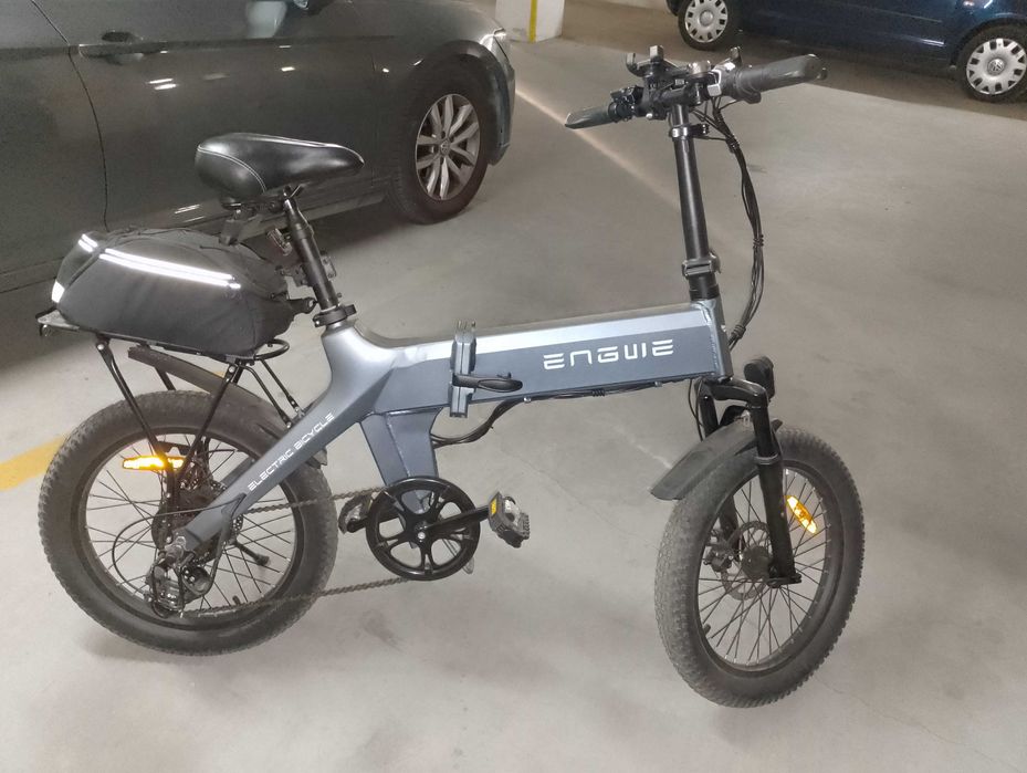 Bicicleta elétrica dobravel Engwe C20 Pro