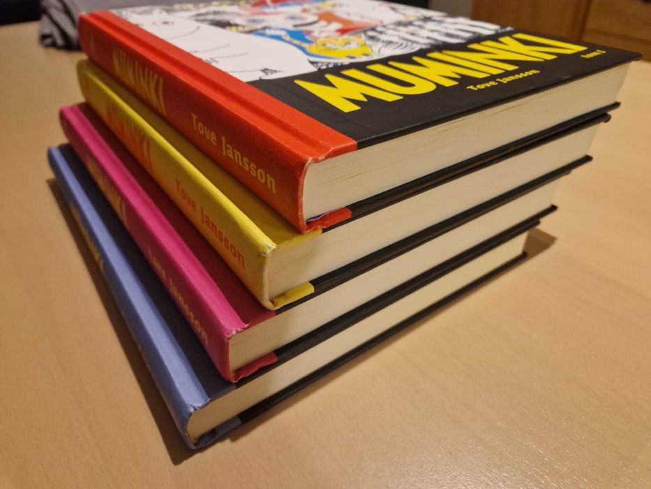 Muminki komiksy tomy 1-2-3-4 Lars Jansson
