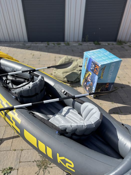 Човен надувна байдарка каяк Intex EXPLORER-K2