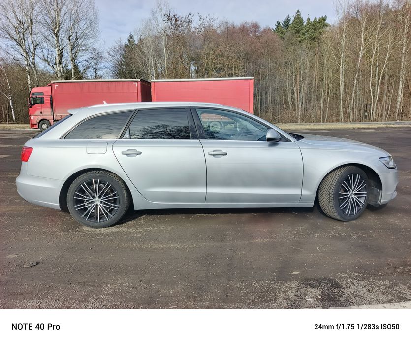 Audi A6 C7  uszkodzony