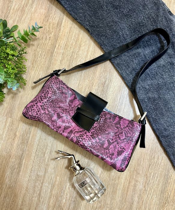 Сумка рожева клатч