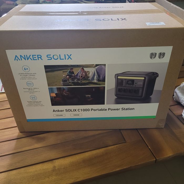 Зарядна станція Anker SOLIX C1000 1800 Вт 1056Wh (A17613Z1)