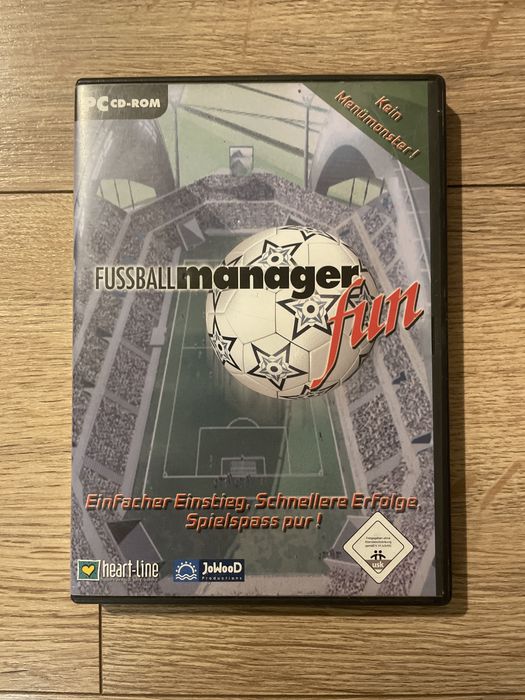 Gra PC - Fussball Manager Fun Unikat stan idealny