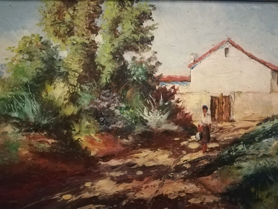 3 Quadros Originais. Óleo s/Platex. MANUEL FERREIRA. Assinados e dat