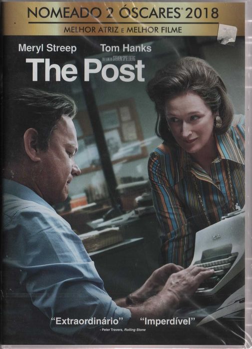 Dvd The Post - Tom Hanks/ Meryl Streep - selado - extras