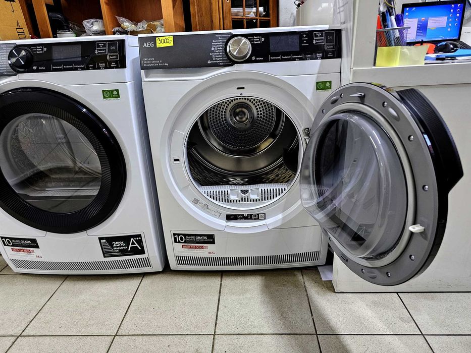 Suszarka AEG seria 9000X Exclusive AbsoluteCare Pro | 8kg | gw12mcy