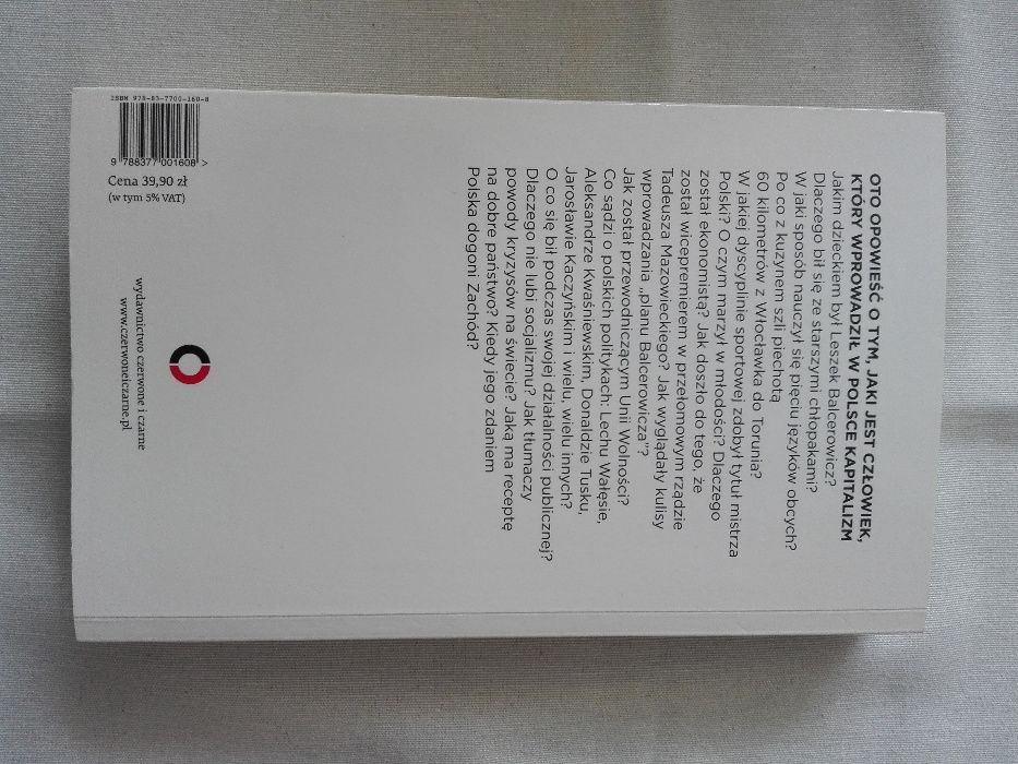 Leszek Balcerowicz - "Trzeba się bić", biografia, ekonomia