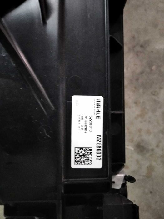 Radiador Fiat 500 elétrico