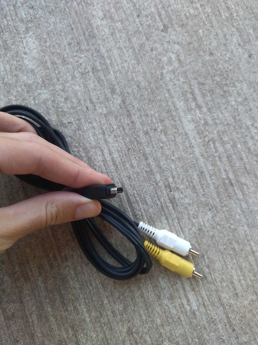 Carregador/cabo de brinquedos, 2RCA, Samsung e alimentação