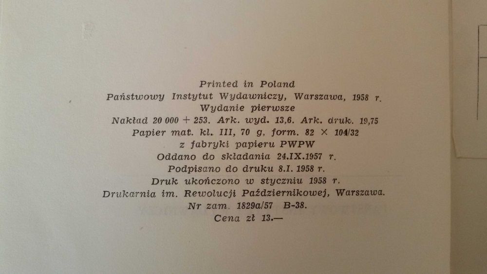 Sześć Opowieści, Tajfun i Inne Opowiwdania, Joseph Conrad 1957r. wyd.I