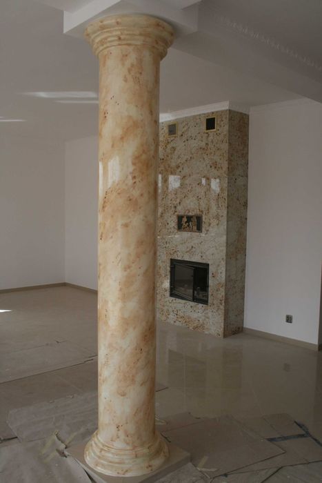 Stiuk wenecki, marmur stiukowy, scagliola marmur