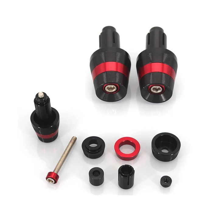 Contrapesos para Guiador de Moto - Alumínio CNC 22 mm