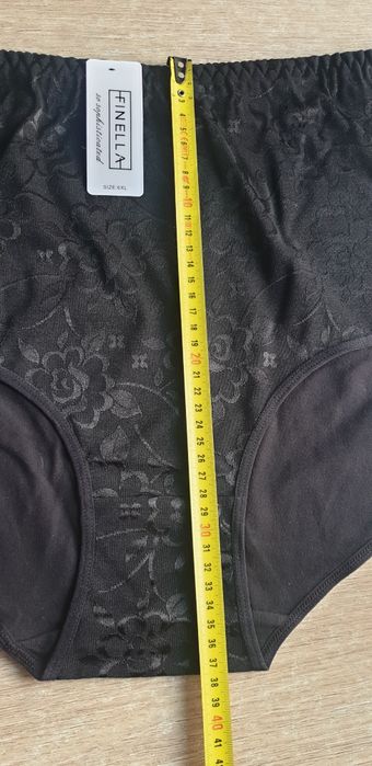 3×Damskie majtki figi z wysokim stanem 6XL