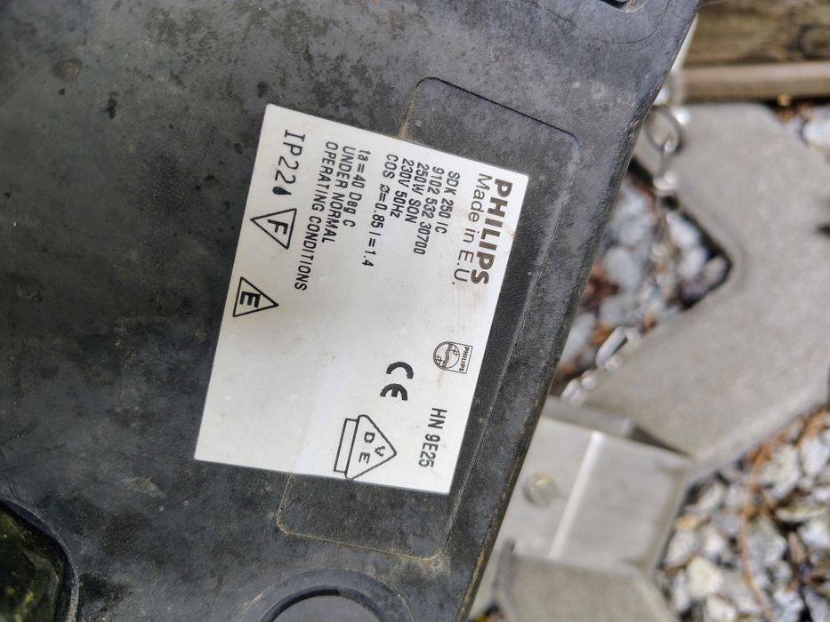 Reflektor sodowy 250w