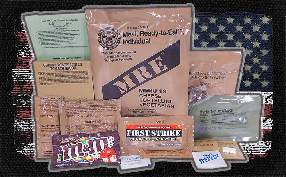 Американский сухой паек MRE с разогревом/сухпай USA/мре/ирп: 500 грн ...