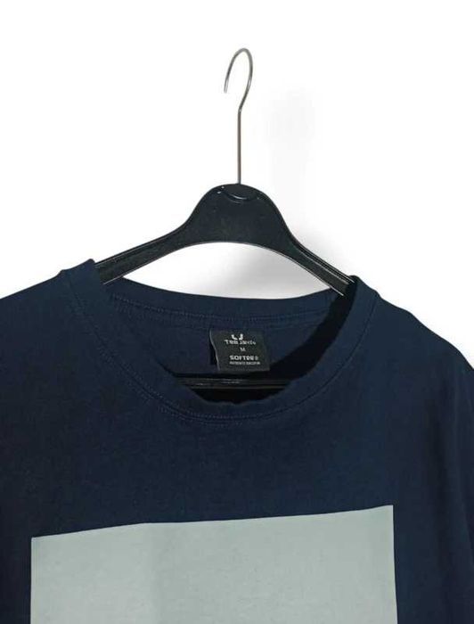 Męski t-shirt koszulka z nadrukiem Tee Jays r.M 100% bawełna