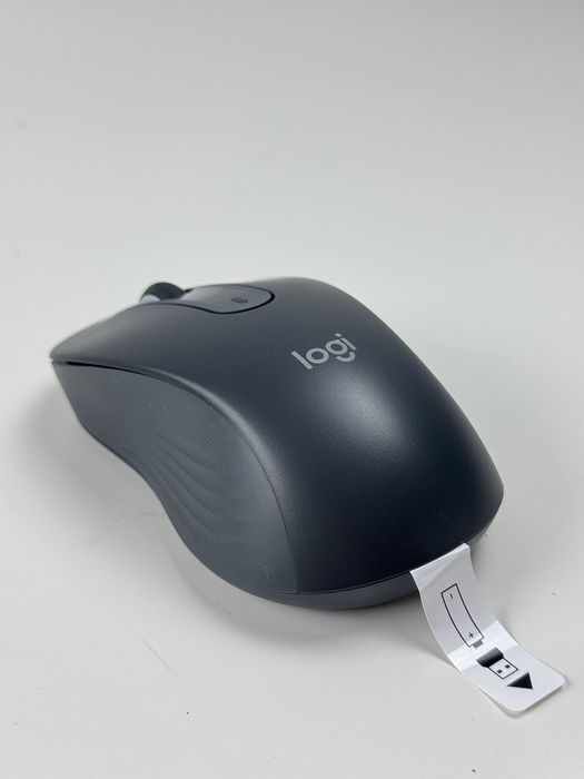 Бездротова оптична миша Logitech Signature M650 L Left Graphite - Bluetooth / USB-приймач, розмір для великих рук, коліщатко розумного прокручування