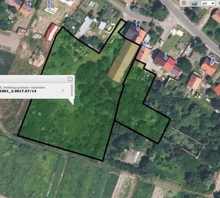 Działka rolno-budowlana ze stodołą