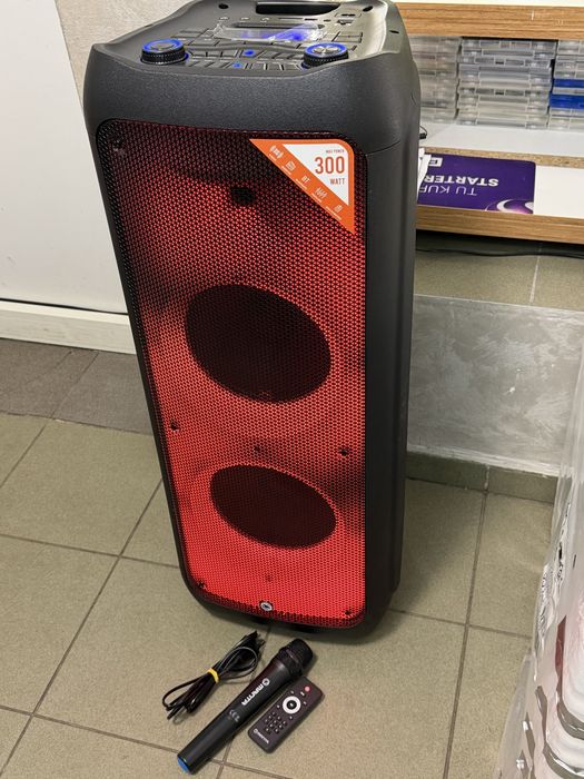 Wielki glośnik bluetooth Manta SPK5450 + mikrofon + pilot