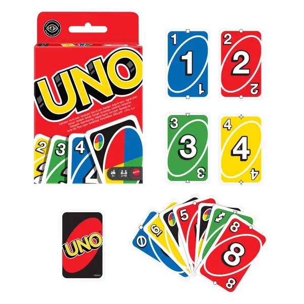Mattel Uno Towarzyska Gra Karciana Jnd57 Pud8. Mattel. Nowy Produkt