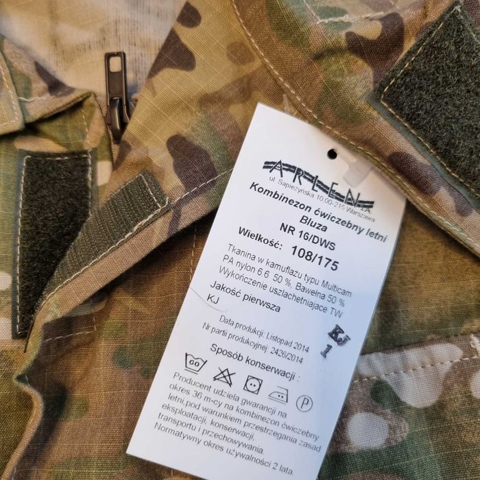 Bluza munduru multicam + gratisy