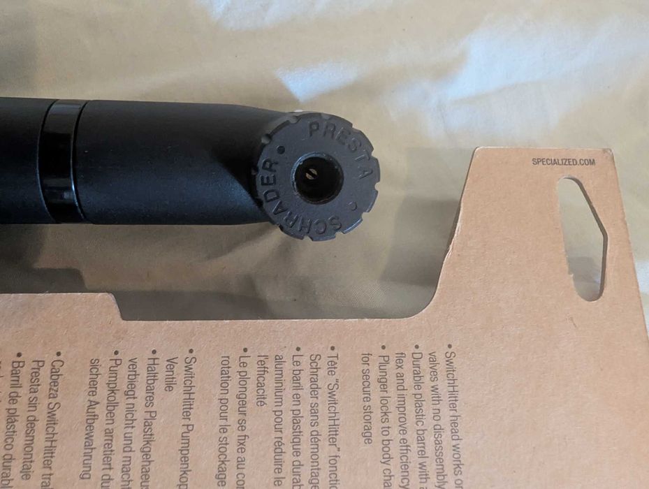 Bomba de ar Specialized para Presta/Schrader