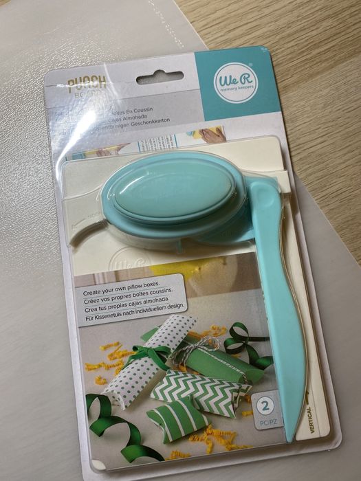 Pillow Box Punch Board