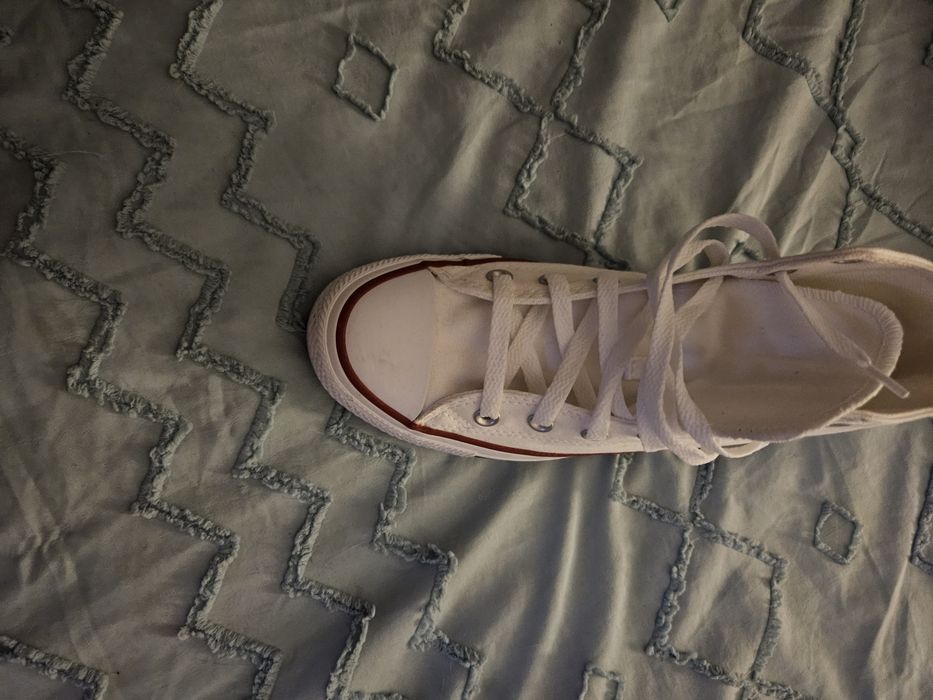 Tenis bota All Star originais brancos