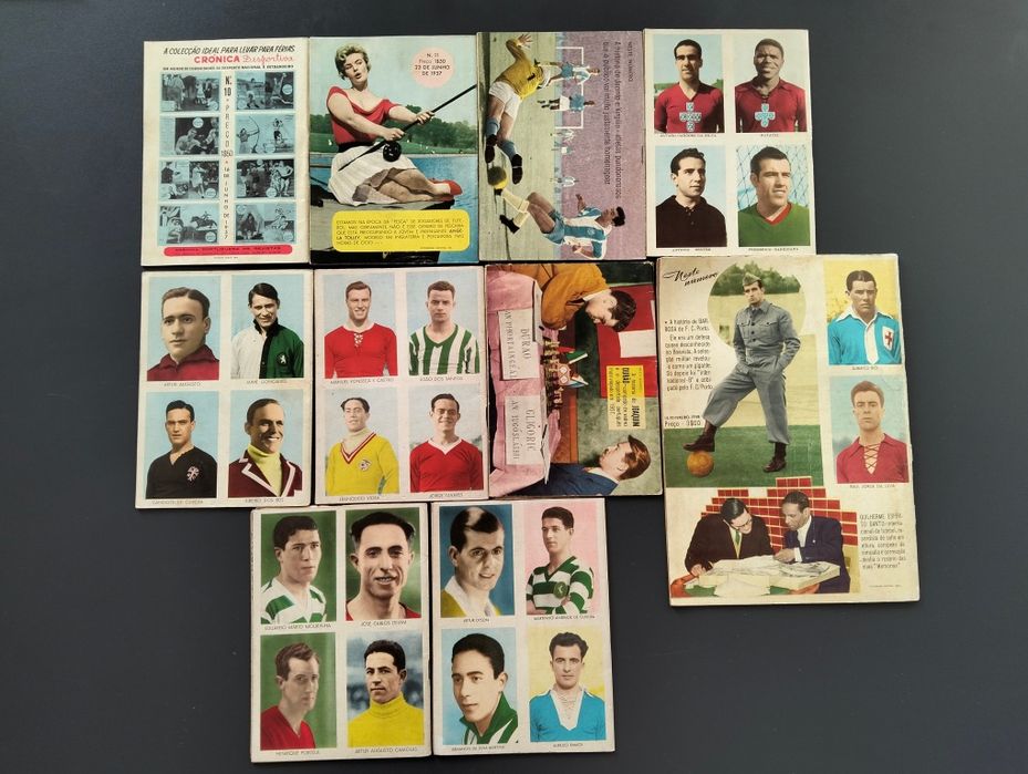 Livros Crônica Desportiva

Mais Portes 

livros 1957 , 8€ cada 

livro 1958 , 20€ 

Entrego Barreiro