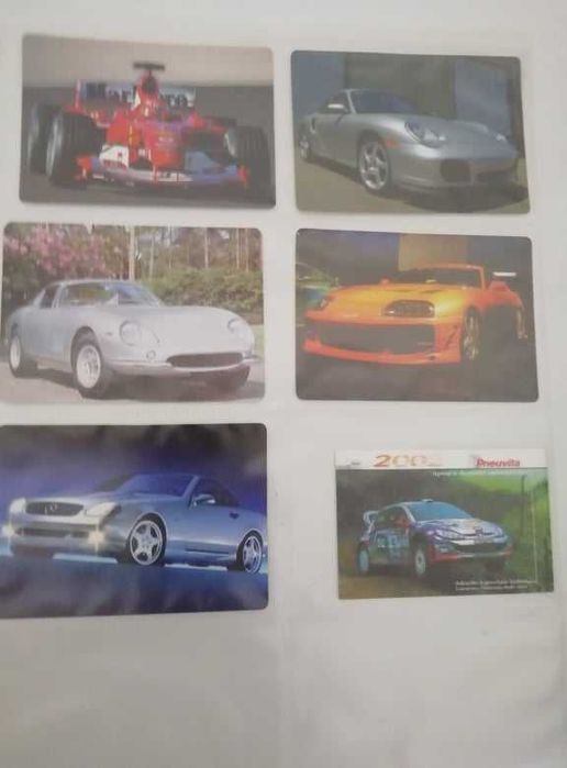 Lote Calendários de 1986 a 2005 – Automóveis, Clássicos a Formula 1