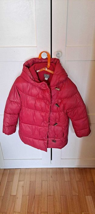 casaco c/capuz forrado c/malha polar da marca chicco para 7 anos