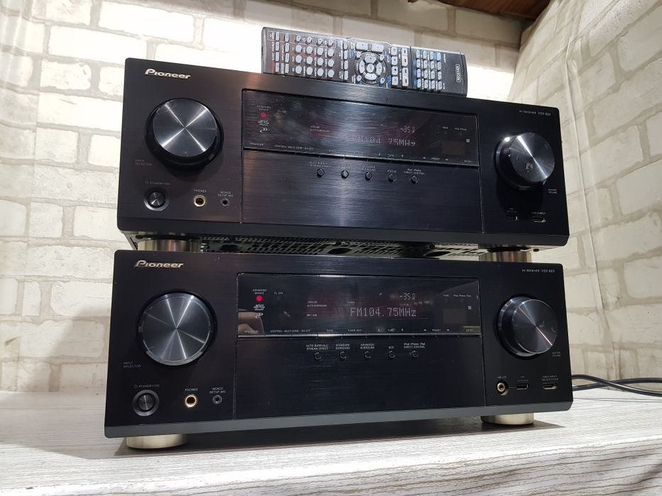 Пульт! 7.2 AV ресивер PIONEER VSX-924/923,HDMI, USB, BLUETOOTH, 4K, б/