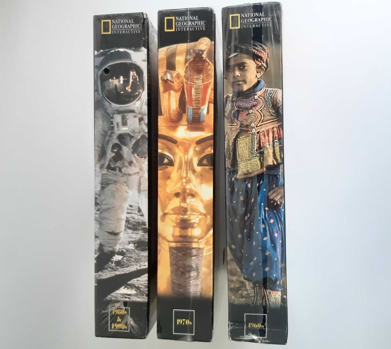 3 Caixas Novas National Geographic 11 CD-Rom Interactivos Orginais