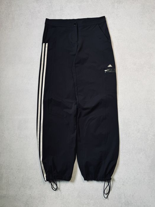 Спортивні штани Adidas Climacool жіночі на затяжках чорні оригінал