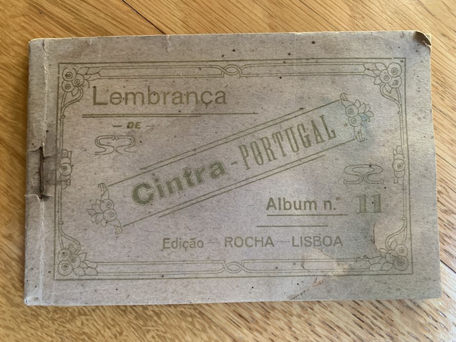 Notebook with 7 postcards titled “Souvenir of Sintra”. 1920s–1930s64739772342530120