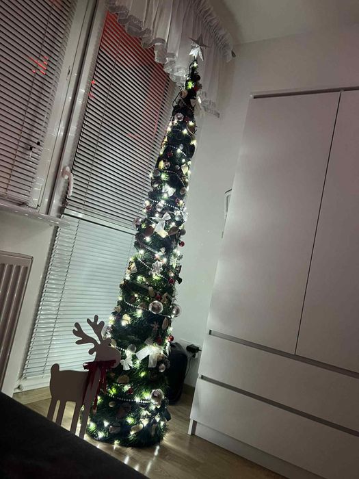 Choinka slim stożek 200-210