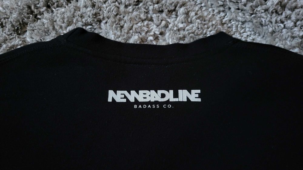 Bluza męska New Bad Line czarno-szara