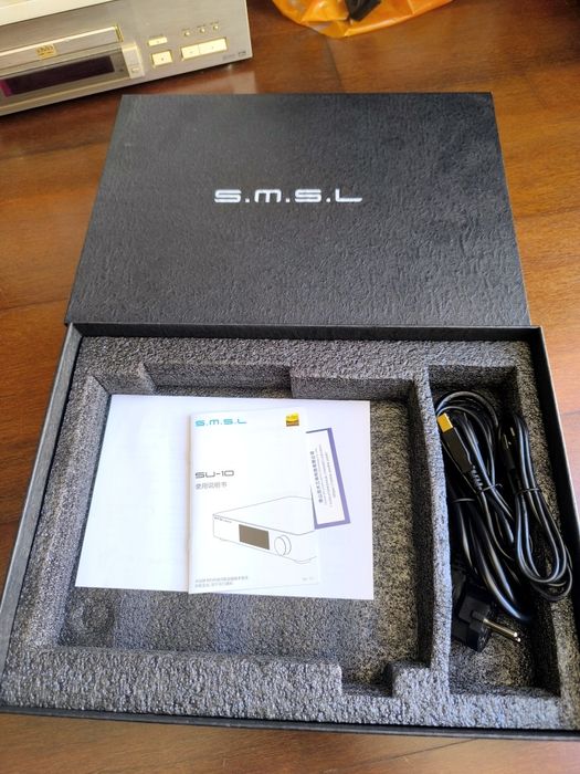 DAC SMSL SU-10 — Flagship Hi-Fi | Estado Impecável