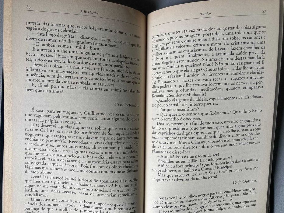 Werther, de J. W. Goethe