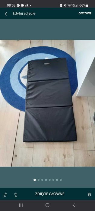 Materac składany dziecięcy 120 cm× 60 cm