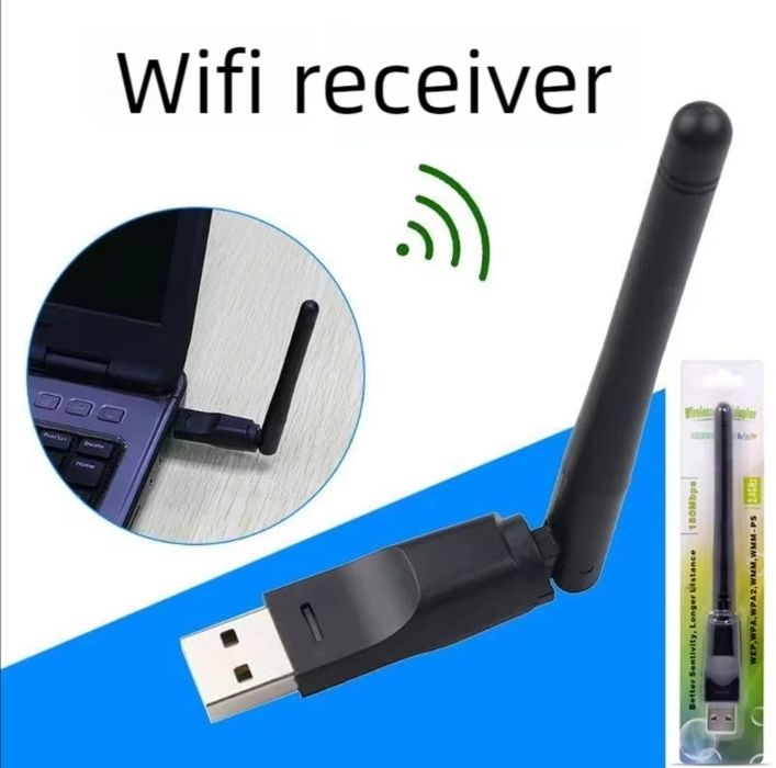 Wi-fi антена USB для компьютера ноутбука новая