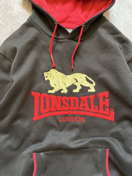 Вінтажне Худі від Lonsdale Casual Big Logo