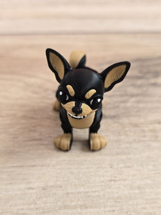 Figurka groźny Chihuahua 3d - Druk3d fidget mixGadzet
Nowy






Figu