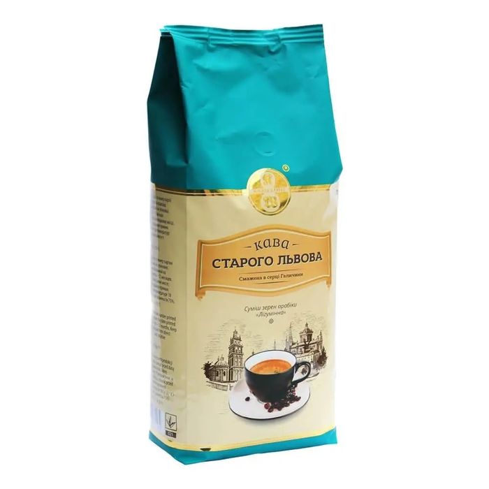 Кава Старого Львова Лігумінна в зернах 1 кг